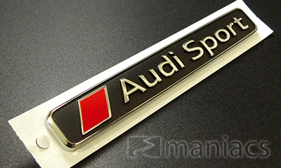 Audi Sport エンブレム VW AUDIエンブレム マニアックス公式通販