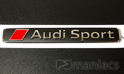 Audi Sport エンブレム VW AUDIエンブレム マニアックス公式通販｜maniacs web shop