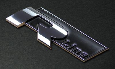 VW R-Line Emblem VW AUDIエンブレム マニアックス公式通販｜maniacs