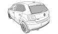 VW Sun Shade (Rear Side/Rear) Polo(6R) image 4