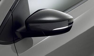VW Carbon Mirror Caps(Polo(6R/6C))【お取り寄せ商品】 ミラーカバー