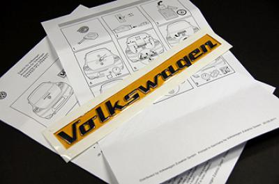 Volkswagen Emblem (THE BEETLE) VW AUDIエンブレム
