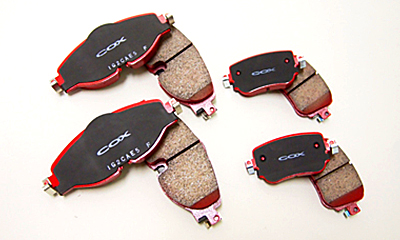 COX Brake Pad Set for Polo(AW1/AE1) GTI (Low Dust) COX ブレーキ