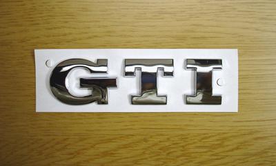 Golf5 GTI Rear Emblem image 1