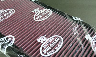 K&N High Performance Air Filters（33-2384 Golf5 R32） エンジンエア