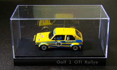 Golf1 GTI Rallye 1/43 ミニカー VWミニチュアカー マニアックス公式