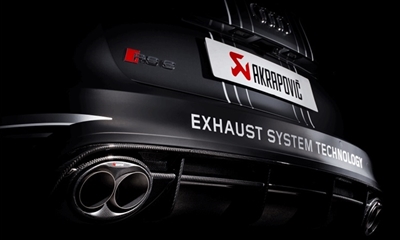 AKRAPOVIC Evolution Line (Titanium) Audi RS6 Avant (4G/C7) 【ご