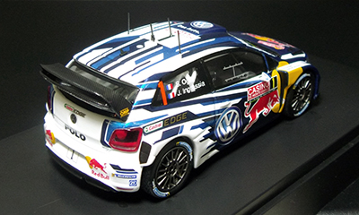 VW Polo R WRC, Version 2015 #1 1/43 ミニカー VWミニチュアカー 