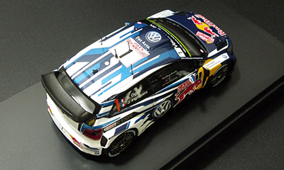 VW Polo R WRC, Version 2015 #1 1/43 ミニカー VWミニチュアカー