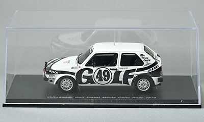 Spark 1/43 Volkswagen Golf Diesel Monte Carlo Rally 1978 VW