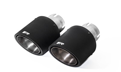 REMUS Sports Label Φ102 カーボン アングル W 左右 for Golf7 R 【お