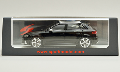 Spark 1/43 Audi RS3 Sportback -Black- Audi ミニチュアカー
