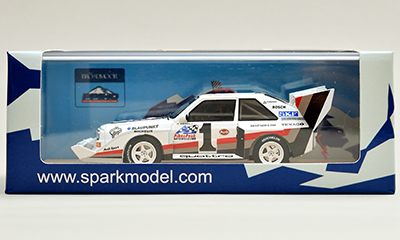 Spark 1/43 Audi quattro S1 Pikes Peak Winner 1987 Audi ミニチュア