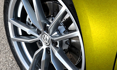 VW Golf7.5 R Performance Front Brake Rotors Set ブレーキ