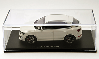 Spark 1/43 Audi RSQ3 2015 -White- Audi ミニチュアカー マニアックス