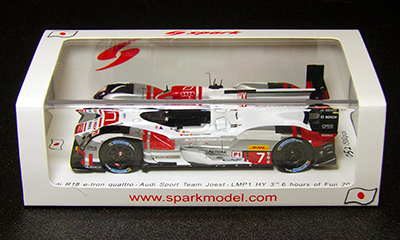 Spark 1/43 Audi R18 e-tron quattro - Audi Sport Team Joest - LMP1