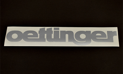 Oettinger Sticker (L) Oettingerステッカー マニアックス公式通販