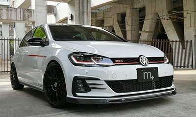 m+ × VaryReife Front Lip Spoiler for Golf7.5 GTI (FRP) 【お