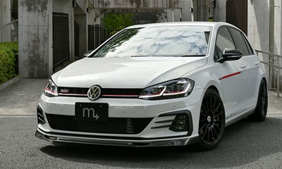 m+ × VaryReife Front Lip Spoiler for Golf7.5 GTI (FRP) 【お