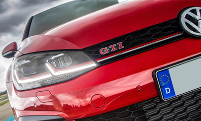 Golf7.5(BQ) GTI Performance Front Emblem GTIエンブレム