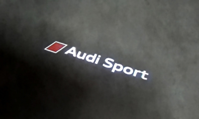 Audi Door Entrance LED Ver.1 - Audi Sport ドア警告ランプ(カーテシｰランプ)  マニアックス公式通販｜maniacs web shop