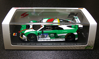 Spark 1/43 Audi R8 LMS - Audi Sport Team Land - Winner 24H