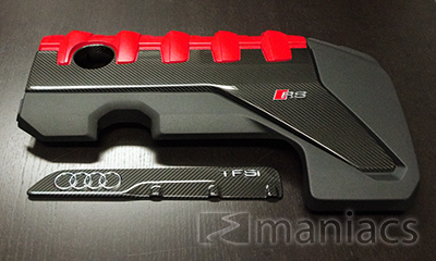 Audi RS3(8VF/8VM)/TT RS(8S) Carbon Fiber Engine Cover エンジン