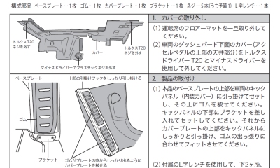 maniacs Right Side 4D-FootPlate for Arteon フットレスト