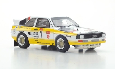 Spark 1/43 Audi Sport quattro S1 Winner Pikes Peak 1985 Audi