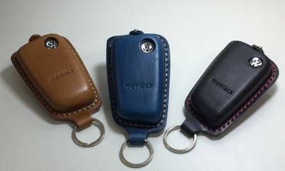 maniacs Leather key shell （VW-G type, Audi-G type） maniacs 