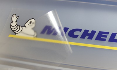 MICHELIN(ミシュラン)ステッカーLサイズ 切文字（転写）タイプ