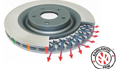 COX Street Brake Rotor by DBA (T2:Rear 310x22)【お取り寄せ商品