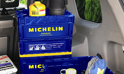 MICHELIN(ミシュラン)折り畳みコンテナ20L 収納ケース マニアックス