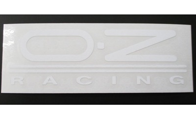 OZ RACING ステッカー 140x42 OZ Racingステッカー マニアックス