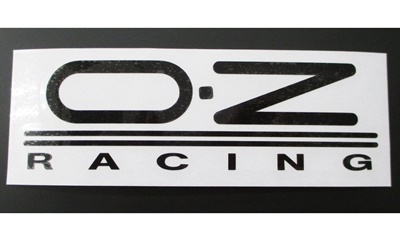 OZ RACING BIGステッカー200x60 OZ Racingステッカー マニアックス公式