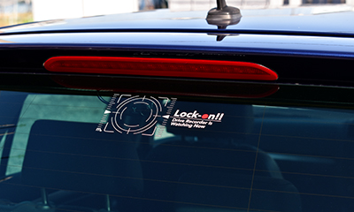 M Rearview Target Scope M ステッカー マニアックス公式通販 Maniacs Web Shop