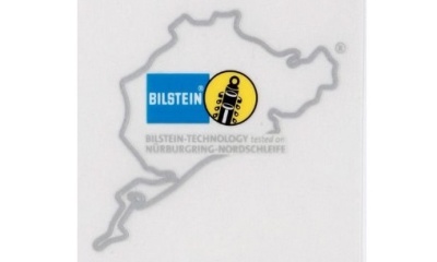 BILSTEIN ビルシュタイン ニュル ステッカー2 抜き文字 BILSTEINステッカー マニアックス公式通販｜maniacs web shop