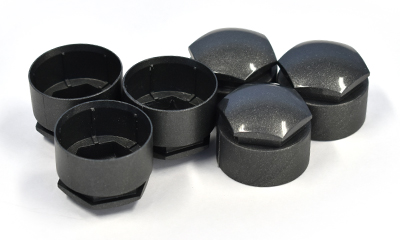 Audi ホイール ボルトキャップ（グロスグレーメタリック/ロックボルト