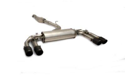 REMUS キャタバック ゴルフ7 GTI Φ102 アングル ストレートカット VW