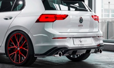 Oettinger リヤディフューザー for Golf8GTI 【お取り寄せ商品