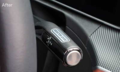 core OBJ Selector Lever Monochrome Sticker for Mercedes-Benz