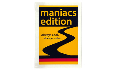 maniacs edition Gen.2.2 maniacsステッカー マニアックス公式