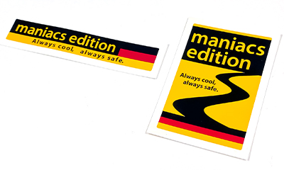 maniacs edition Gen.2.2 maniacsステッカー マニアックス公式通販