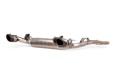 AKRAPOVIC Evolution Line (Titanium) AUDI RS3 SEDAN (8Y) 【ご