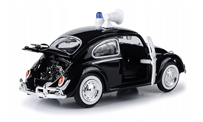 VW Police Beetle (1966) 1/24 ミニカー VWミニチュアカー 