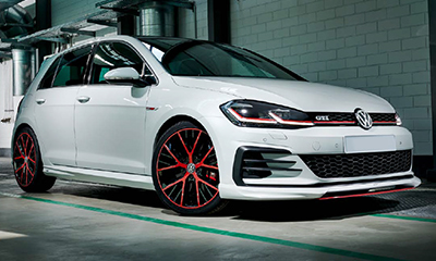 OL/US】VW純正ホイール Twinspoke レッド×ブラック (19インチ/7.5J