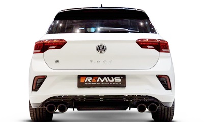 REMUS Sports Label Φ102 カーボン アングル W 左右 for T-Roc R 【お