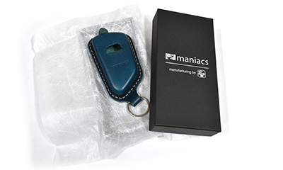 maniacs Leather key shell （VW-R type） maniacs Leather key shell