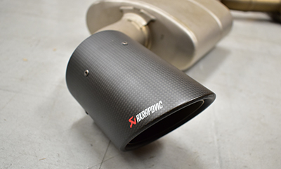 OL/US】AKRAPOVIC Slip-ON Race Line System for Golf7.5(BQ) GTI 