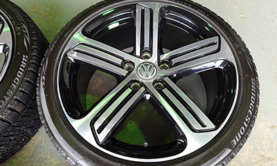 OL/US】VW純正18インチホイール/タイヤセット(7,5JX18インチ
